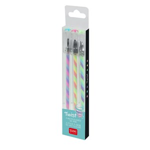 Set de 3 stylos à encre gel multicolore