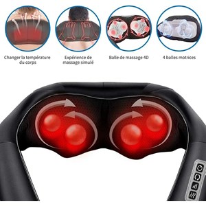 Appareil de massage fishtec cou