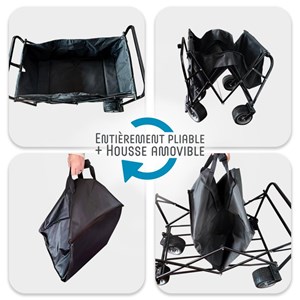 Chariot de transport campcruiser adrn