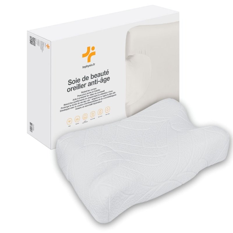 Oreiller anti-âge taie cosmétologique
