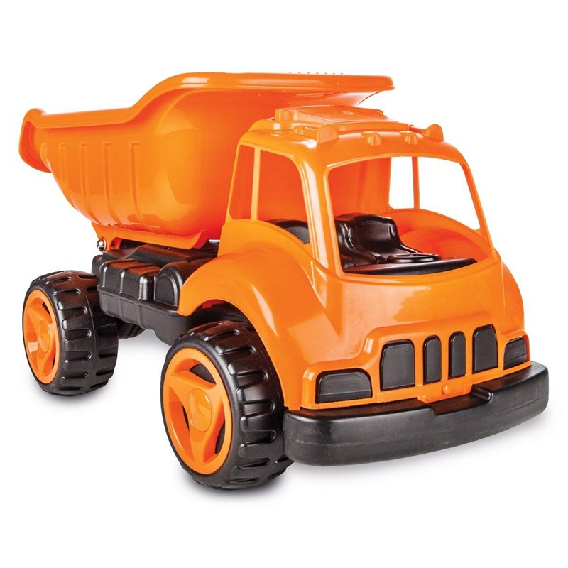 Camion bac à sable dump truck xl orange
