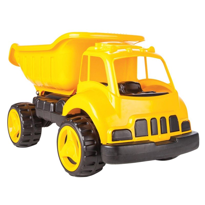 Camion bac à sable dump truck xl jaune