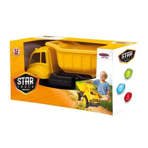 Camion bac à sable dump truck xl jaune
