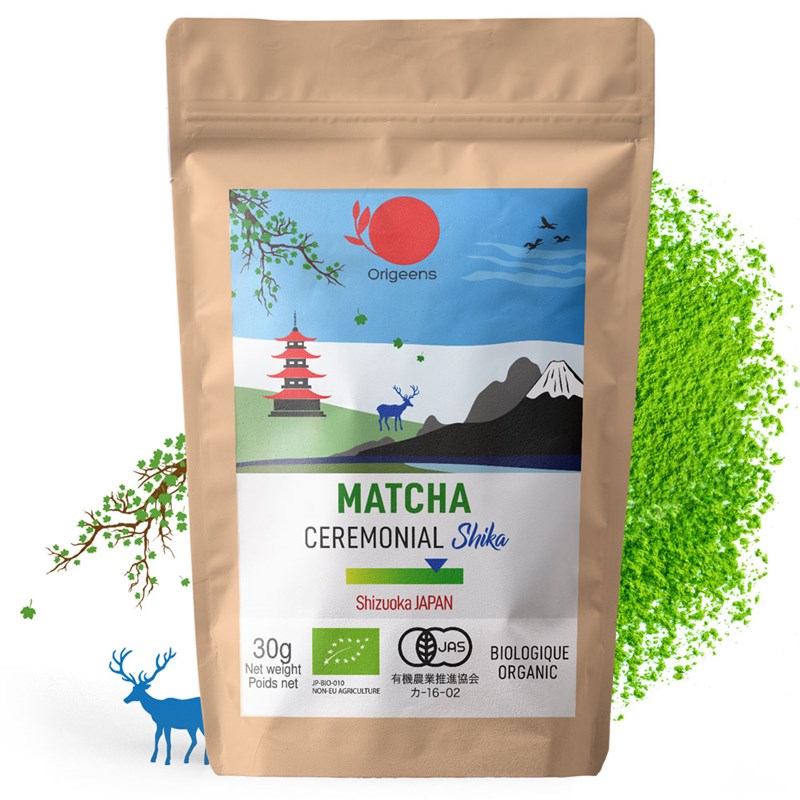 Matcha cérémonie bio - shika - 30g