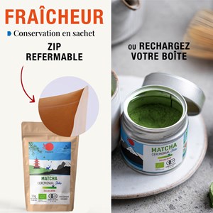 Matcha cérémonie bio - shika - 30g