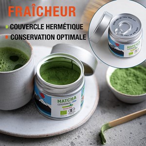 Matcha cérémonie - shika - recharge 30g