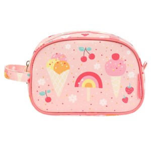 Trousse de toilette animaux rose tu