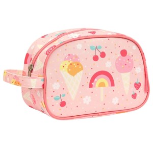 Trousse de toilette enfants rose tu