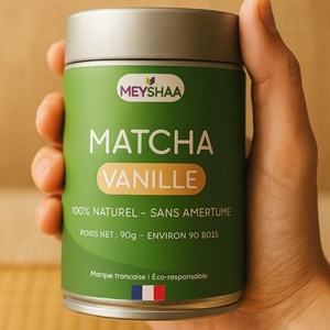 Matcha vanille bio 90g