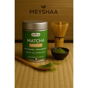 Matcha vanille bio 90g