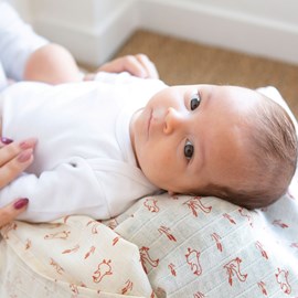 Lot de 3 langes 70x70 terracotta 70x70 c