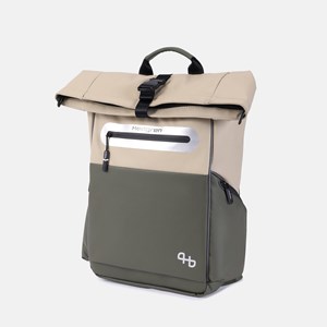 Sac a dos rfid chain Beige