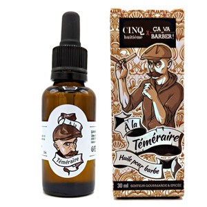 Huile pour barbe - gourmand -téméraire