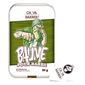 Baume pour barbe - boisé  - bucheron