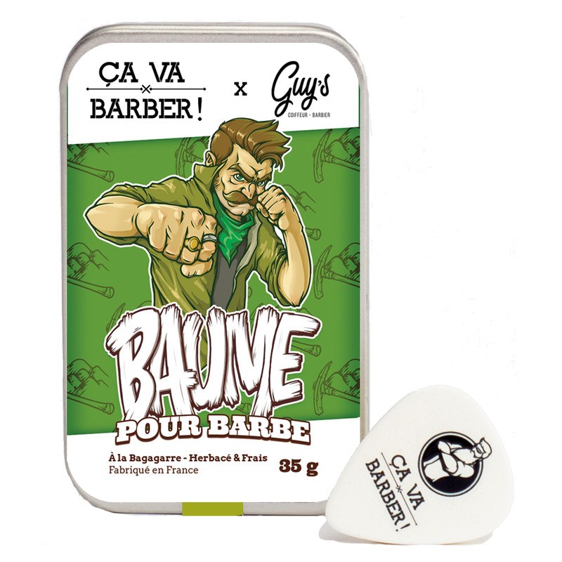 Baume pour barbe - herbacé - bagagarre
