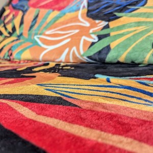 Plaid polaire tropical  150cm x 200cm