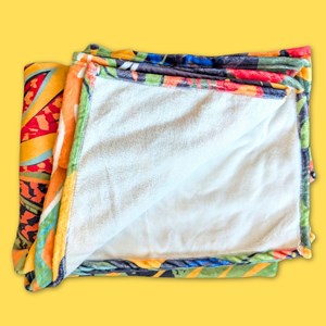 Plaid polaire tropical  150cm x 200cm