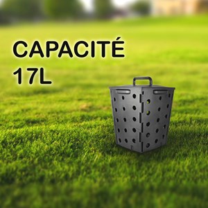 Composteur de jardin 17 litres