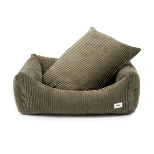 Panier en velours côtelé s - vert