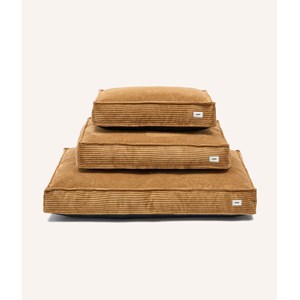 Matelas en velours côtelé m - moutarde