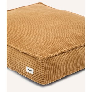 Matelas en velours côtelé m - moutarde