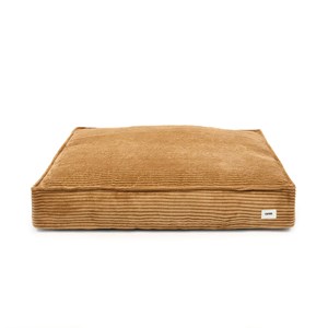Matelas en velours côtelé l - moutarde