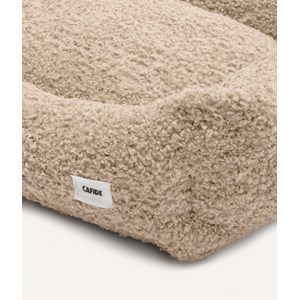 Panier en effet bouclette s - beige