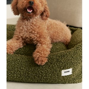 Panier en effet bouclette s - vert