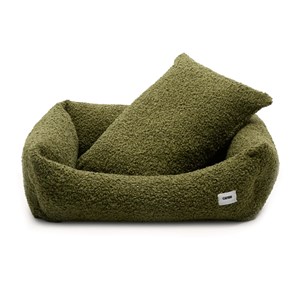 Panier en effet bouclette m - vert