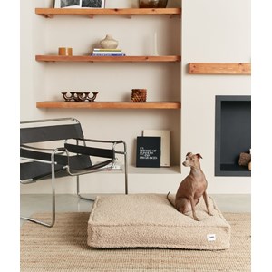 Matelas en effet bouclette xl - beige