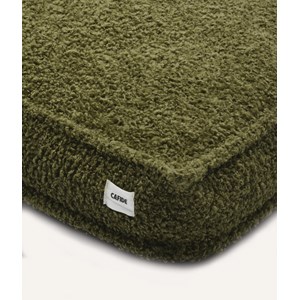 Matelas en effet bouclette l - vert