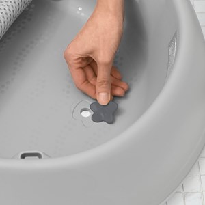 Baignoire evolutive grise