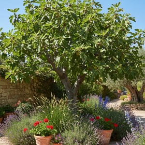 Figuier brown turkey, ficus carica - pot de 7.5l