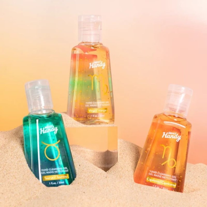 Kit gels mains astro signes de terre