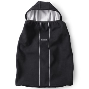 Cape pour porte bébé noire