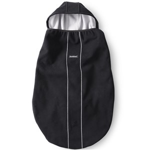 Cape pour porte bébé noire