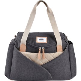 Sac à langer sydney gris chiné foncé