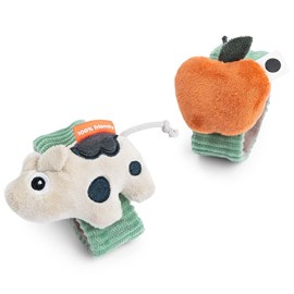 Lot de 2 bracelets hochet