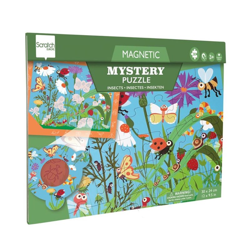 Puzzle magnétique mystères insectes