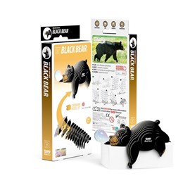 Ours noir – eugy 3d