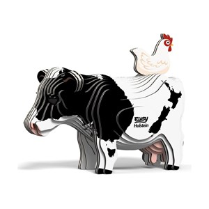 Vache holstein – eugy 3d