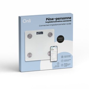 Pèse-personne impédancemètre connecté bl