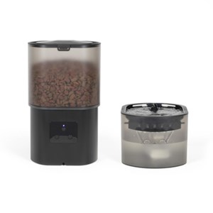 Distributeur de croquettes et fontaine p