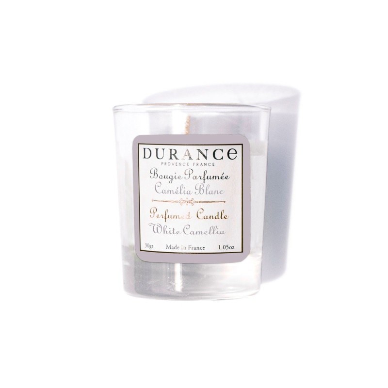 Mini bougie parfumée camélia blanc