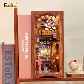 Under sakura tree - maquette booknook