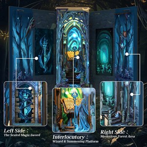 Gate of wonderland - maquette booknook