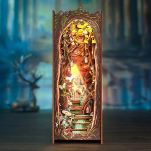 Grace of the forest - maquette booknook serre-livre