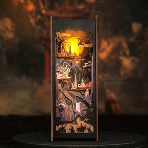 Legend of wu kong - maquette booknook serre-livre