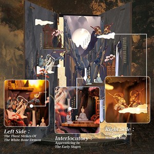 Legend of wu kong - maquette booknook