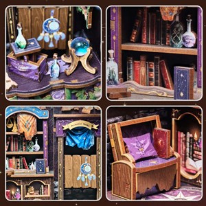 Astrology bookshop - maquette booknook